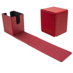 UPDBVAFR-DECK BOX VIVID ALCOVE FLIP (TOP-LOAD) RED