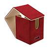 UPDBVDAFR-DECK BOX VIVID DELUXE ALCOVE FLIP (TOP-LOAD) RED