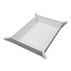UPDIRTVFMW-DICE ROLLING TRAY FOLDABLE MAGNETIC WHITE
