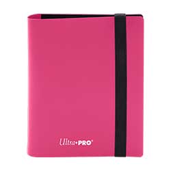 UPPB2PEHP-PRO BINDER 2 POCKET ECLIPSE HOT PINK