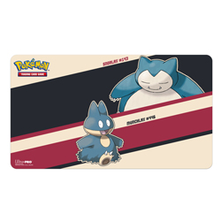 UPPMPOSM-PLAY MAT POKEMON SNORLAX &  MUNCHLAX