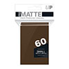 UPYPMABR-YGO/SMALL SIZE MATTE BROWN DECK PROTECTORS