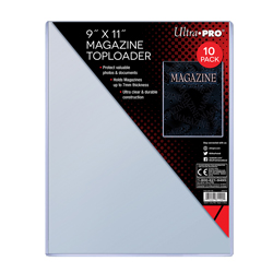 TOPLOADERS 9x11.5 7MM THICK MAGAZINE