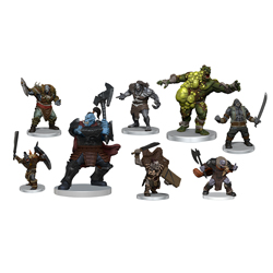 WKDD96074-D&D ICONS ORC WARBAND