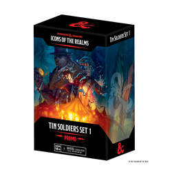 WKDD96101-D&D ICONS SET 20 PROMO BOX TIN SOLDIERS