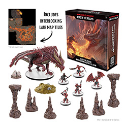 D&D ICONS ADVENTURE IN A BOX RED DRAGON'S LAIR