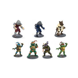 YDSTTMNT222239-TMNT D-FORMS BLIND BOX MINIFIGS DISPLAY 12CT