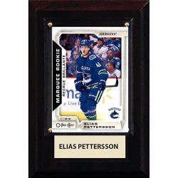 CICP46HVCEP-NHL PLAQUE W/CARD 4X6 CANUCKS ELIAS PETTERSSON
