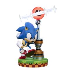 DHCF4F3011302-SONIC THE HEDGEHOG 11" PVC STATUE  COLL ED