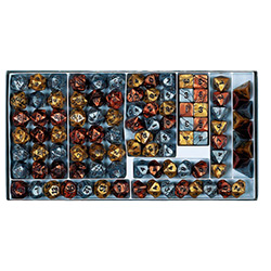KP12309-OLYMPIC DICE D10 100PC SAMPLER BOX
