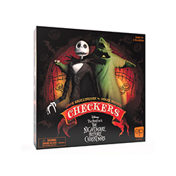 MONCK004261-CHECKERS DISNEY NIGHTMARE BEFORE CHRISTMAS GAME