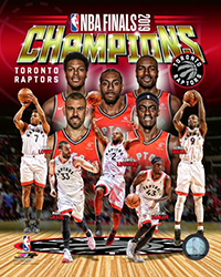 PFK81019FTC-8X10 FINALS RAPS TEAM COLLAGE
