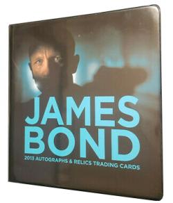RHJB13ARA-JAMES BOND AUTO/RELIC ALBUM