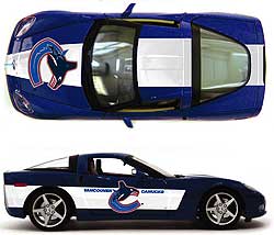 TDH07CVVC-2007 NHL 1/18 2006 CORVETTE CANUCKS