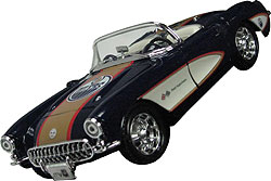 TDH08CVEO-2008 NHL 1/24 1957 CORVETTE OILERS