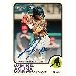 TOB22HMLE-2022 TOPPS HERITAGE MINOR LEAGUE BASEBALL