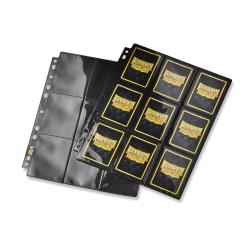 UATDS10301-DRAGON SHIELD 18 POCKET PAGES 50CT