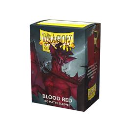 UATDS11050-DRAGON SHIELD MATTE BLOOD RED SIMURAG 100CT