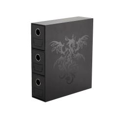 UATDS33700-DRAGON SHIELD CARD FORTRESS 3 DRAWERS BLACK