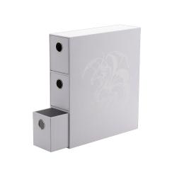 UATDS33701-DRAGON SHIELD CARD FORTRESS 3 DRAWERS WHITE