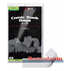 UBCWBAGGC1R-BAGS COMIC GRADED RESEALABLE