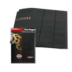 UBCWPRO18SBLK-PAGES 18 POCKET SIDELOAD BLACK 10 PACK