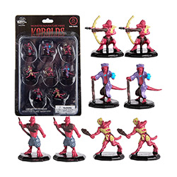 UMBMONK8PNT-MONSTER MINIATURE FIGURE SET PAINTED KOBOLDS 8PK