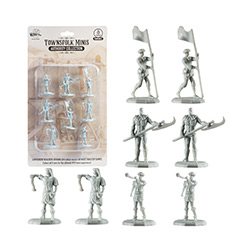 UMBMONMAMUA-MONSTER MINI FIGURE SET UNPAINTED AUTHORITY 8PK