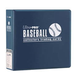 UP3BNA-3''BINDER BASEBALL NAVY BLUE