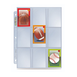 UP9100-PAGES 9 POCKET PLATINUM 100CT