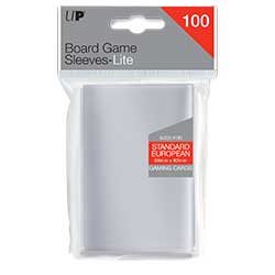UPBGCSL-BOARD GAME CARD SLEEVES LIGHT EUROPEAN STANDARD