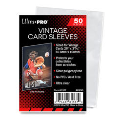 USSCSV-CARD SLEEVES VINTAGE 2 3/4 X 3 15/16