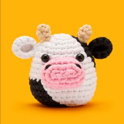 WOO22COW-WOOBLES LAVENDER THE COW