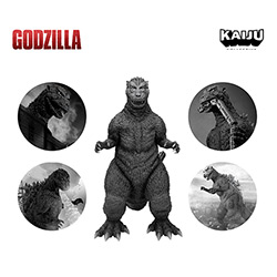 YMZ77620-KAIJU COLLECTIVE GODZILLA FIG 1954 B/W EDITION