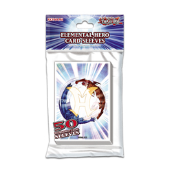 YUCSELHE-YUGIOH CARD SLEEVES ELEMENTAL HERO 50-PACK